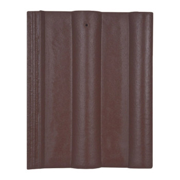 Tigla de beton Bramac Alpina Clasic maro Protector  252buc/pal